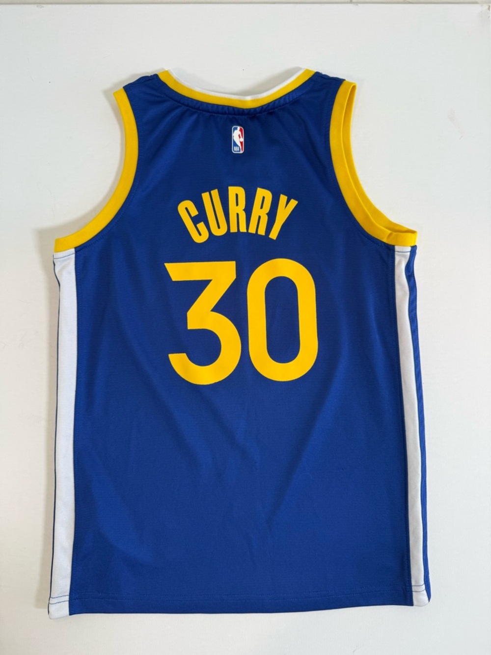Youth Golden State Warriors Curry Fanatics Royal Fast Break Replica Jersey SMALL